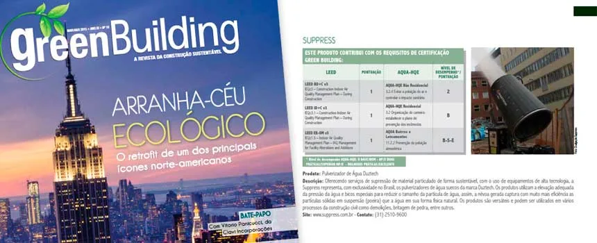 Construção sustentável com certificação Green Building