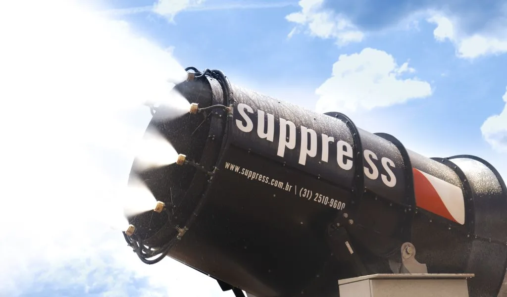 Evaporador industrial Suppress para gestão sustentável de efluentes