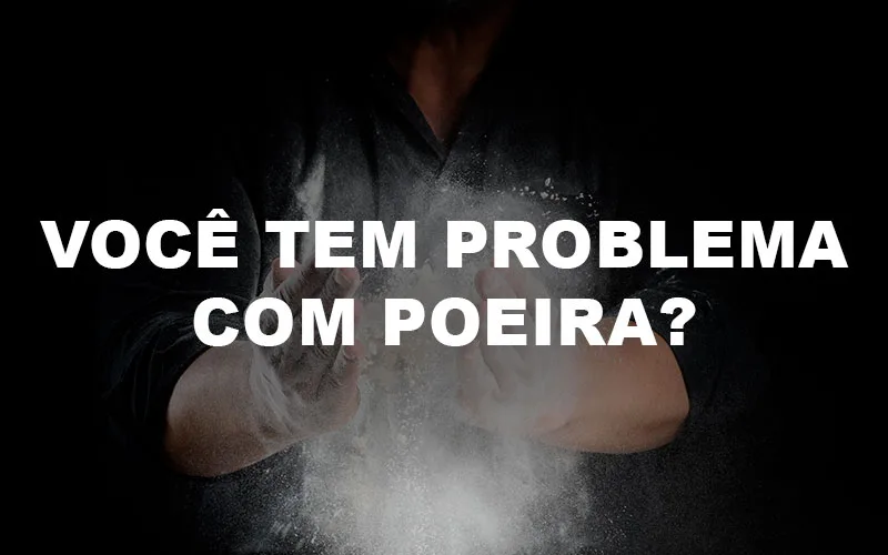 Operação industrial com geração de poeira em processo de beneficiamento mineral